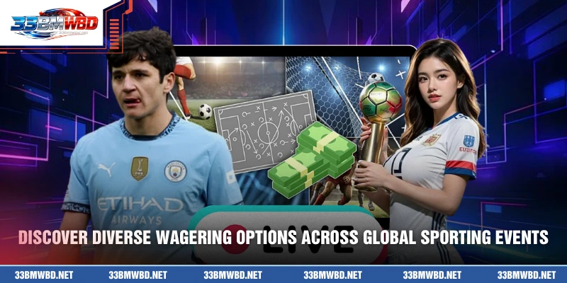 Discover diverse wagering options across global sporting events