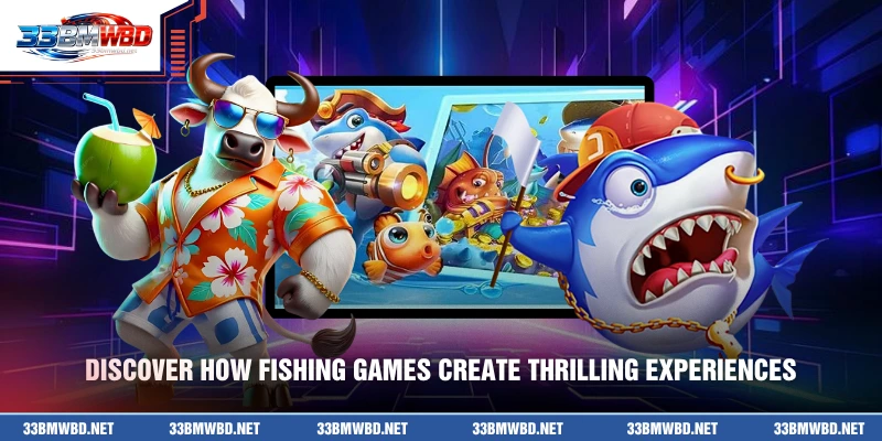 Discover how Fishing Games create thrilling experiences